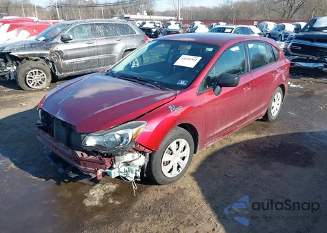 2015 Subaru Impreza 2.0I из США, поврежденный, VIN JF1GPAA67FG312986